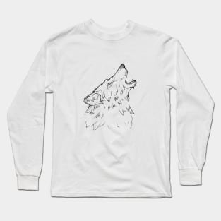 Howling Wolf Long Sleeve T-Shirt